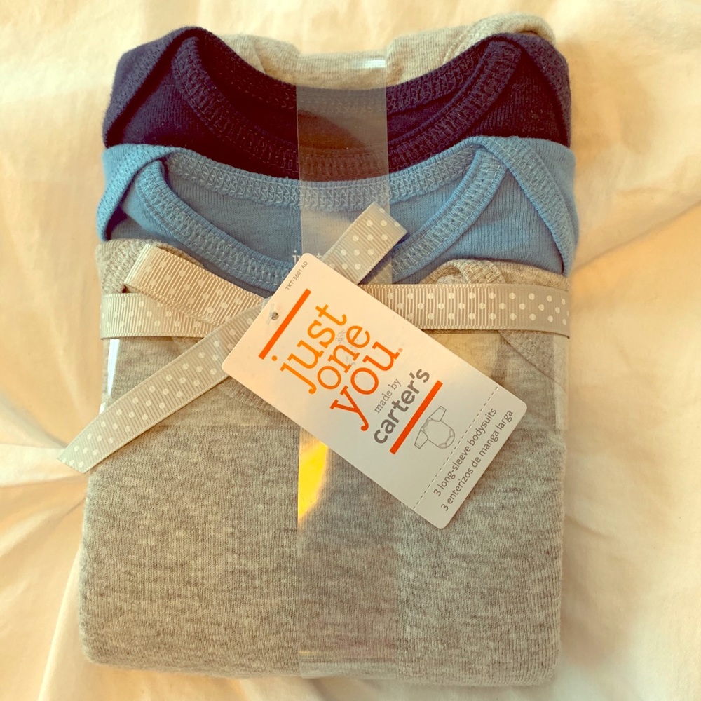 GONE! 💔 NWT Carter’s Pack Long Sleeve Body Suits